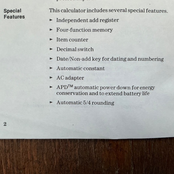 Texas Instruments TI-5033 Printing 10-Key calculator - Picture 10 of 11